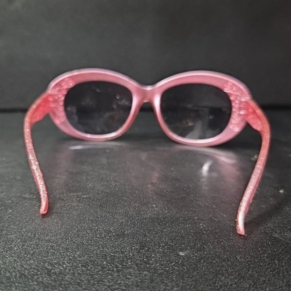 Disney Princess Kids‎ Pink Glitter Sunglasses, Ariel Cinderella Belle Rapunzel